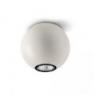 6617 LineaLight светильник потолочный "Pelota", плафон металлический с белым декором,