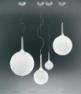 104501 Artemide Decorative Castore подвес Castore Sospensione 14, белое стекло, выс 35-200см, ди
