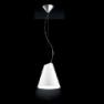 Светильник потолочный MICENE S25 ROSONE CONICO BIANCO SAT. STR.NICH