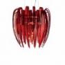 Светильник потолочный 0703055014309 Leucos Modo DRACENA S75 G9/2GX13/E27 ROSSO LUC.ST.CROMO L