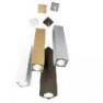 Светильник подвесной Panzeri L3844 TWO square brown met