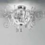 0202246013401 Leucos Modo Светильник потолочный Bollero PL 75 4х60W D75 H42 хром/кристальный