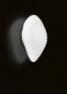 0504093363602 Leucos Idea бра/потолочный свет-к Stone, белое стекло, дл 43см, 2х60W E27/75W E27,