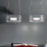 Светильник потолочный VITTORIA S2 R7S BIANCO SATINATO STR. CROMO