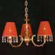 La lampada L 1038/3.27 (бордовая) Paderno luce