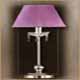 Salvilamp 3926/1 violet-chrome