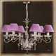 Salvilamp 3920/6 violet-chrome