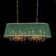 La lampada L 891/6+6.27 (зеленая) Paderno luce