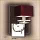 Salvilamp 4178/1 bordo-chrome