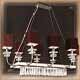 Salvilamp 4170/8 bordo-chrome