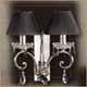 Salvilamp 3928/2 black-chrome