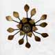 Eurolampart 2153/01PL ferro antico oro p.