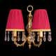 La lampada WB 1038/2.27 (бордовая) Paderno luce