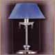 Salvilamp 3926/1 blue-chrome