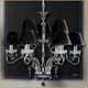 Salvilamp 3922/6+3 black-chrome
