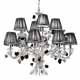 MM Lampadari 6906/8+4 V2544 organza