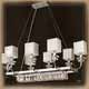 Salvilamp 4170/8 silver-chrome