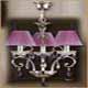 Salvilamp 3921/3 violet-chrome