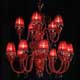 Большие люстры Beby 7700B05 Red sensuelle