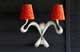 Бра Jacco Maris Ode 1647 OD02WA.SI orange lampshades