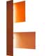 Бра Foscarini FIELDS 3 Arancio 1740053 63