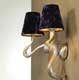 Бра Jacco Maris Ode 1647 OD02WA.SI violet lampshades