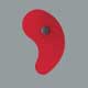 Бра Foscarini ORBITAL / BIT 1 parete Rosso 0430051