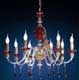 Люстра Euroluce rubino/L8L