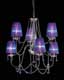 Люстра Morosini Evi Style Hermitage LA6 Blue Violet