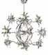 Люстра Tredici Design 1328.13 серебристый