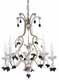 Люстра Tredici Design 1370.5F серебристо-золотой