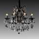 Люстра Osgona Champa nero 879087