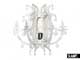 Бра Slamp Ginetta GIN14APP0000W, белый