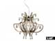Подвесной светильник Slamp Lillibet Mini LIL14SOS0001FT000, дымч
