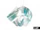 Подвесной светильник Slamp Gemmy Prisma GEM04SOS0000LCB, изумруд