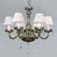 Люстра Wunderlicht Gray Smoke WL7178-6CH