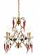 Люстра Tredici Design 1369.4F золотой