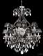 Люстра Tredici Design 1360.13CRA CP bl+A113 черный