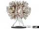 Настольная лампа Slamp Fiorellina FIO14TAV0001F, дымчатый