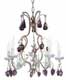 Люстра Tredici Design 1371.5F серебристо-золотой