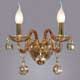 Бра Wunderlicht Bohemia WL7389-2KG-CO