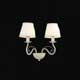 Бра Newport 4102/A ivory white brush gold