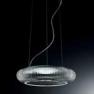 подвесной светильник Cannettata S52 белый-прозрачный, LED 1x60,De Majo