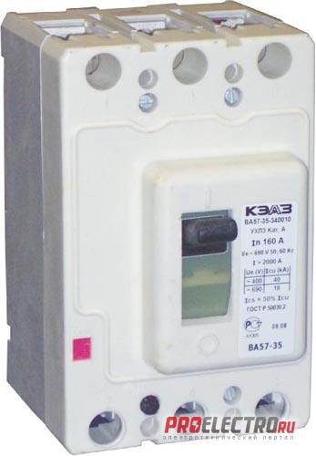 Автоматический выключатель ВА 57-31,  80А