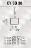 Light4 подвесной светильник CY SO 30