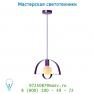 Подвесной светильник 08403/30/39 Lucide SILHOUET Hangel. E27 L30 H20cm Purpur
