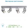 10966/74/12 Lucide KROZE Spot 4xGU10/8Wincl 65/10/15cm 2700K Alu спот