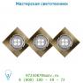 11002/12/03 Lucide Spot Einbau Viereck LED 3xGU10/3W 2800K 8/8/10.5 B спот