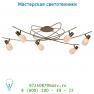 Потолочный светильник 12121/06/03 Lucide BIRDIES Deckel. 6xE14 L120cm Brons