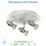 Спот 10922/13/12 Lucide JEO Deckenleuchte 3xGU10/50W Geburstet chr/Glass